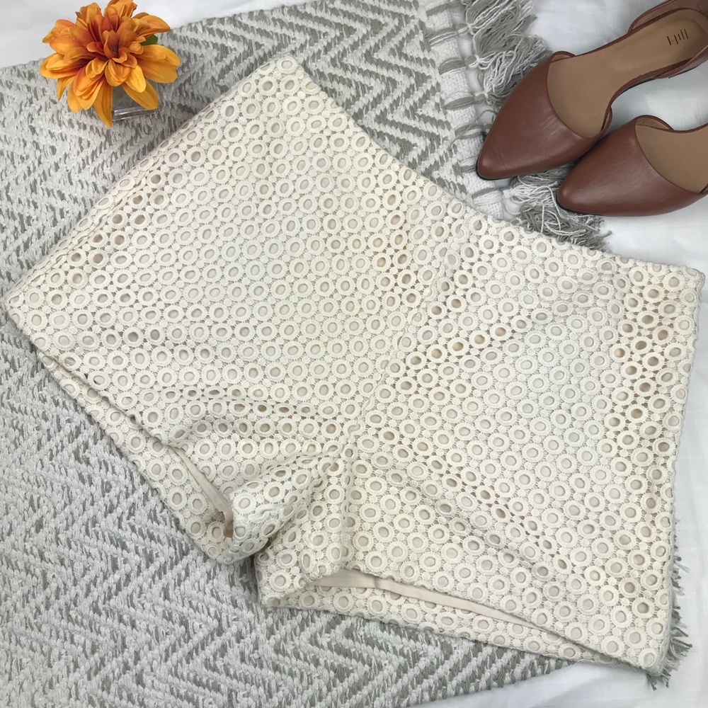 Banana Republic Crochet Shorts